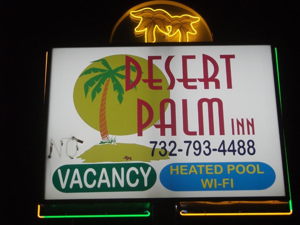 Desert Palm Inn Motel Seaside Park Exterior foto